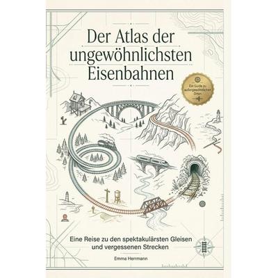 Der Atlas der ungewöhnlichsten Eisenbahnen, Gebundene Ausgabe von Emma Herrmann, BoD - Books on Demand, 978-3-695-38274-3