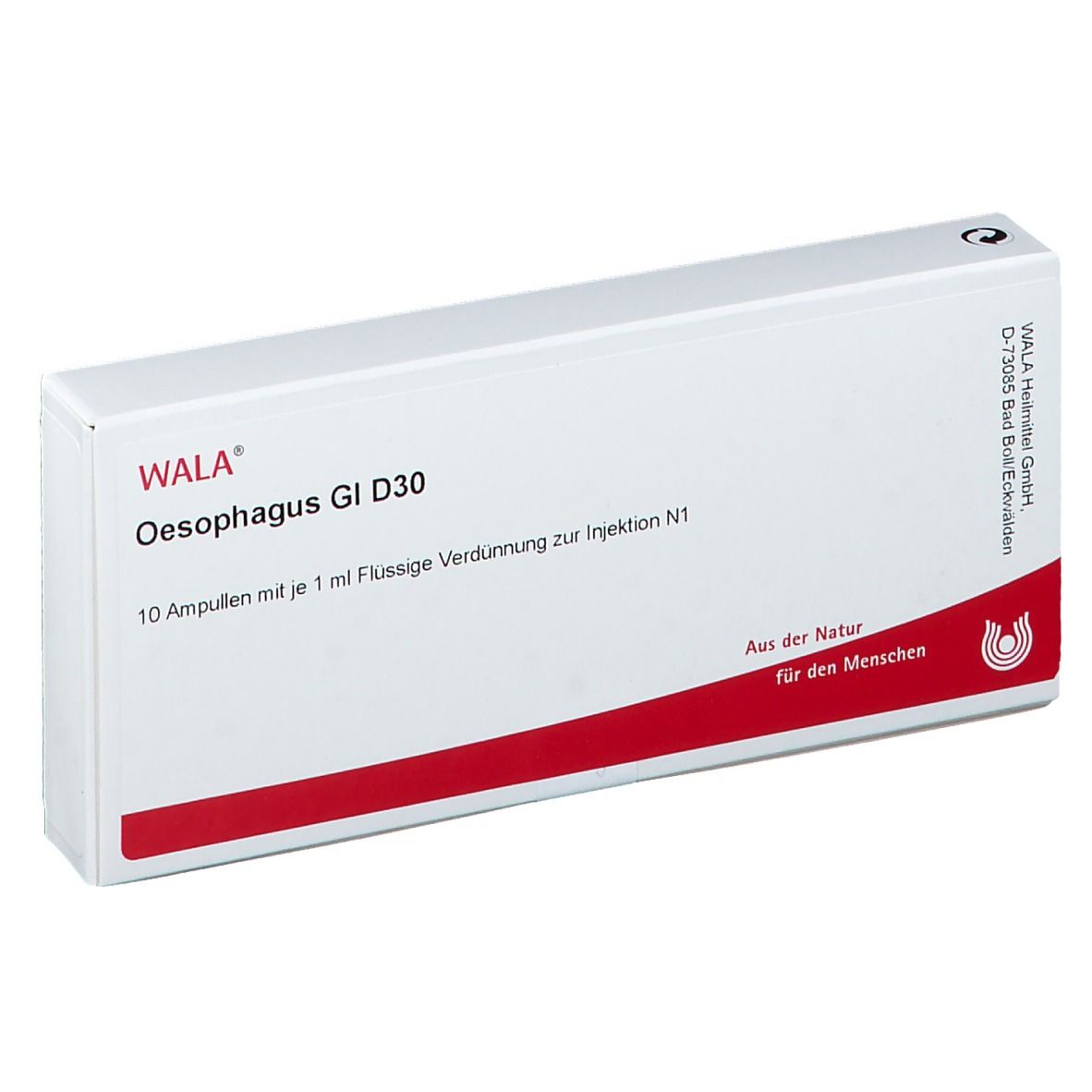 Oesophagus GL D 30 Ampullen 10x1 ml