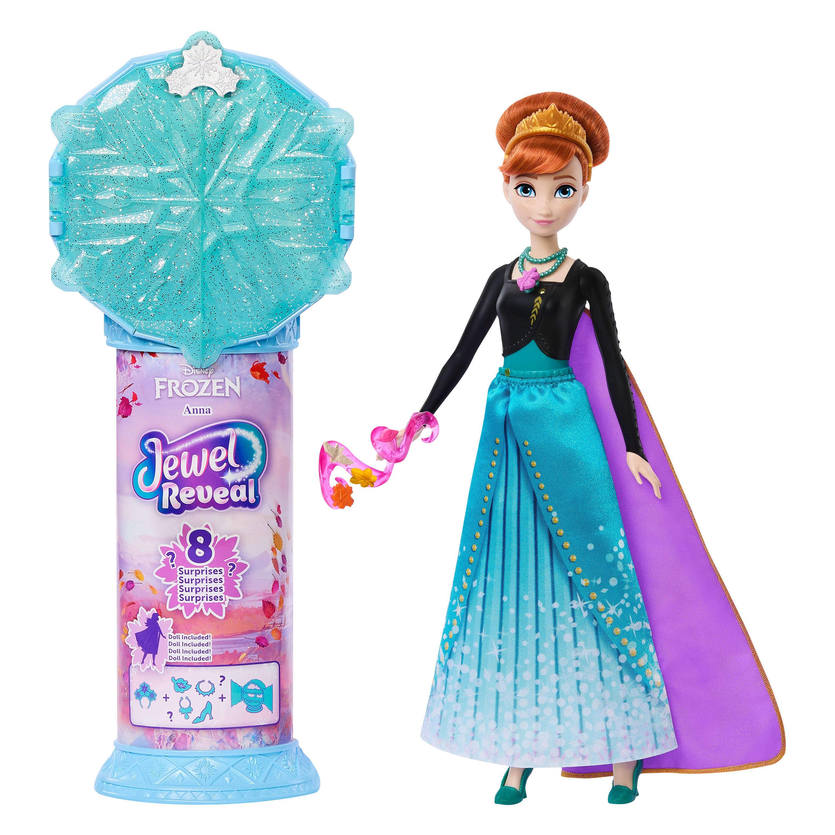 Mattel Disney Die Eiskönigin Wand Reveal Anna Puppe (JJY37)
