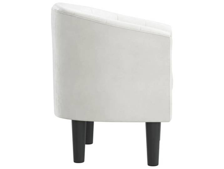 Blanc CHAISE/FAUTEUIL - SARAZYJ - 70x56x68cm - Chaise cabriolet - Blanc - similicuir Hot54987341