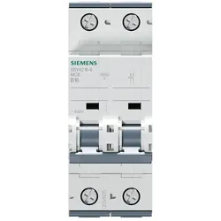Siemens, Sicherung, MCB 2 Pole Type B 10kA 16A 400V (16 A)