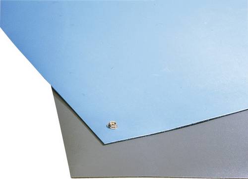 COBA Europe HR060004CKEU ESD Matte HR Matting Arbeitsplatz-Bodenbelag (B x H) 0.6m x 2.4mm (Meterware) Grau