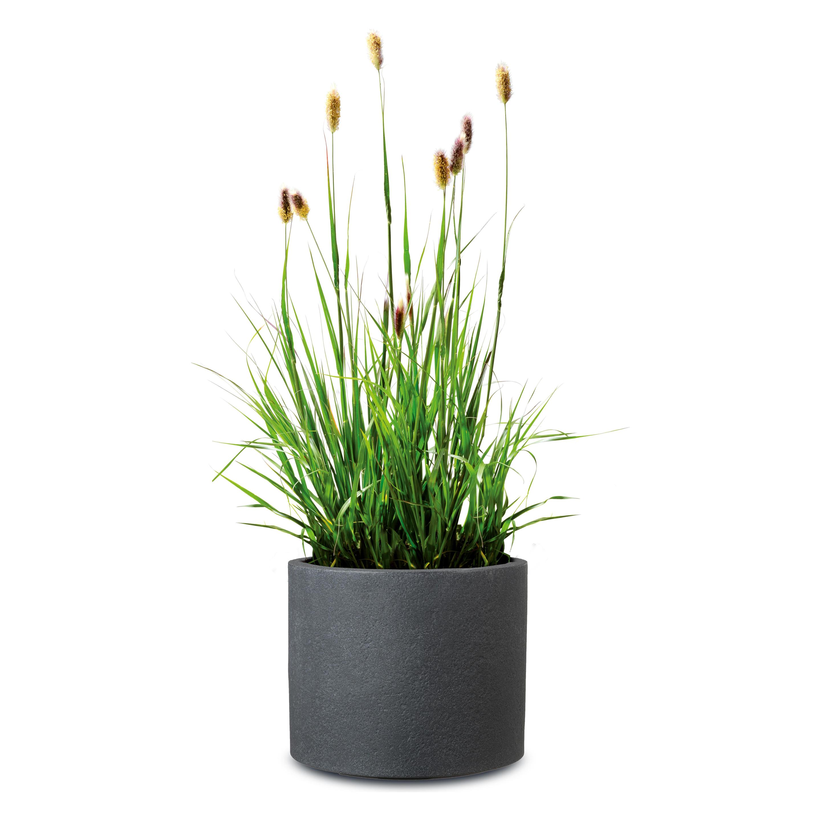 Lumarko Flowerpot Scheurich Schwarz-Granit, plastic, Ø 29 cm (29 x 24.30 cm) (42324241)