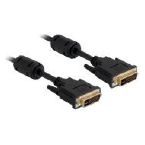 Delock DVI Anschlusskabel (5 m) (83113)