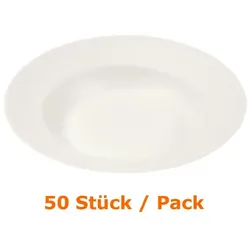 Suppenteller NatureStar BIO Suppenteller Ø 230 mm 50 Stück lebensmittelecht, umweltfreundlich, Packabgabe