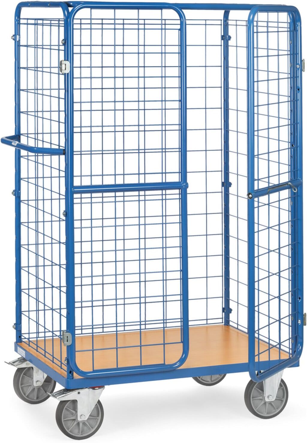 fetra Paketwagen 8581-3D DG-Wände DF-Türen Dach - Tragkraft 600kg TPE-Reifen)