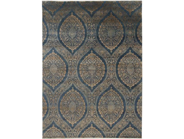 Sindhi Teppich 258x355 Handgeknüpft Modern Orientteppich Designteppich
