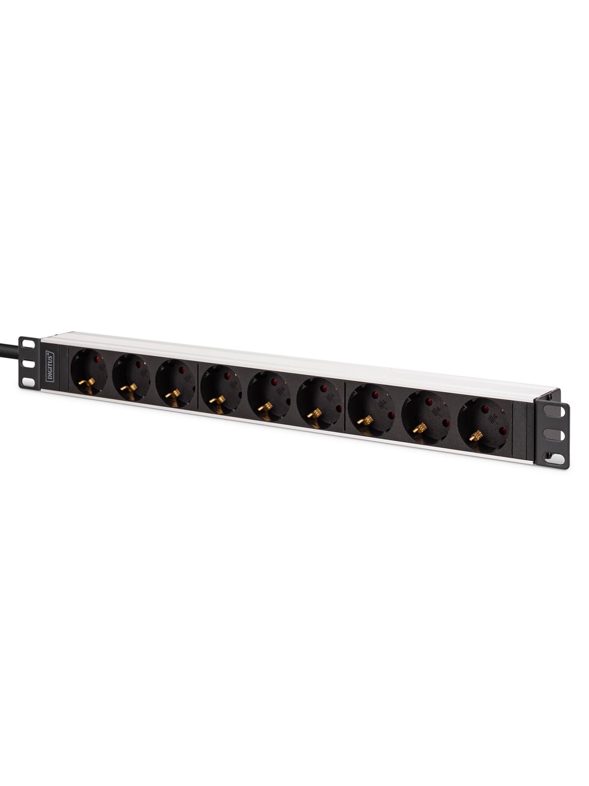 DIGITUS 9-Port - 1U - Aluminum PDU