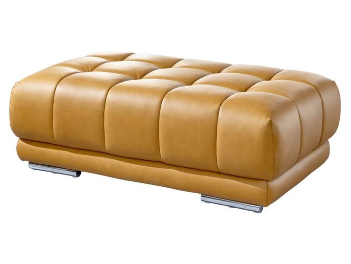 Beldomo Speed XXL-Hocker SPLIFF L, curcuma, Leder