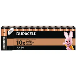Duracell Basic LR6/AA lizdinė plokštelė 24 (24 Stk., AA), Batterien + Akkus