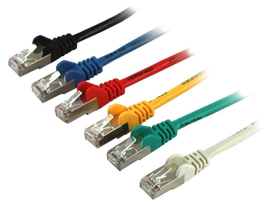 Synergy 21 Patchkabel RJ45 CAT5e afgeschermd FTP, 7,5 meter, rood
