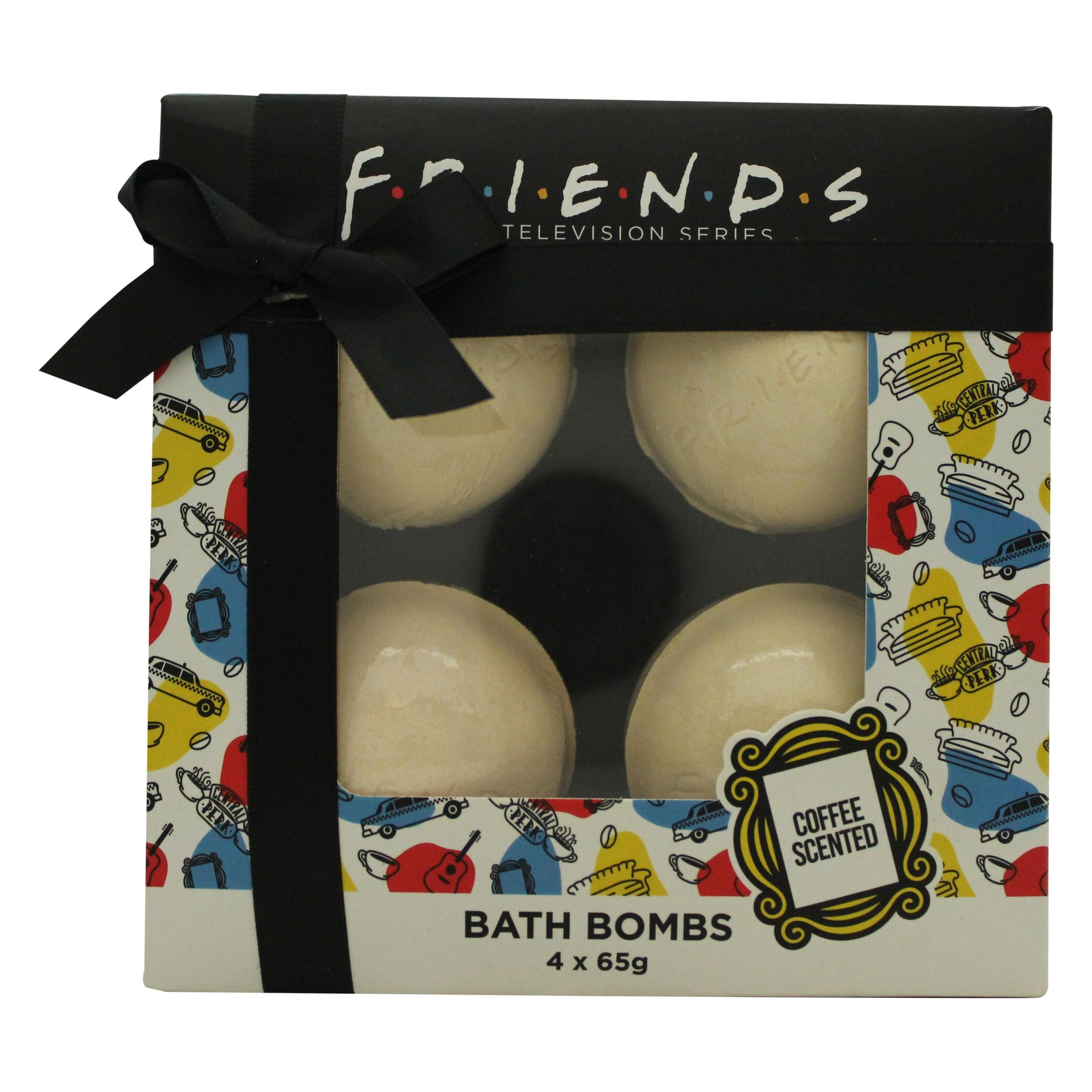 Warner Bros . Friends Coffee Scented Bath Bombs 4 x 65g (65 g) (48551614)
