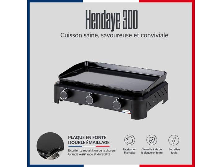 Plancha au gaz HENDAYE 300