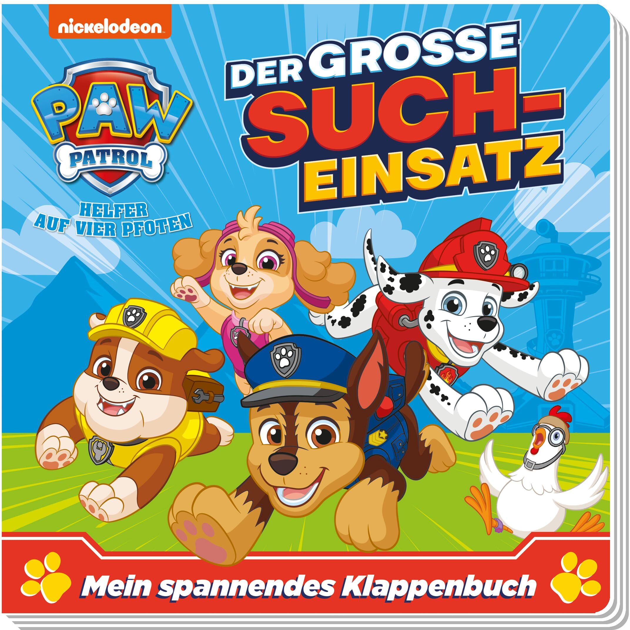 Panini - PAW Patrol: Der große Sucheinsatz - Mein spannendes Klappenbuch: Pappbilderbuch mit Klappen - Preis vom 06.10.2026 07:26:00 h