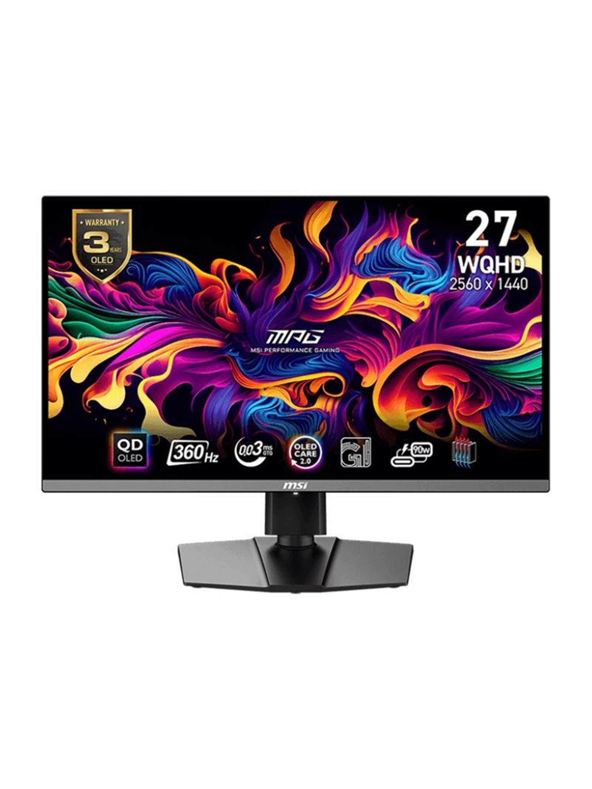 26.5" MSI MPG 271QRXDE QD-OLED - 2560x1440 - 360Hz - QD-OLED