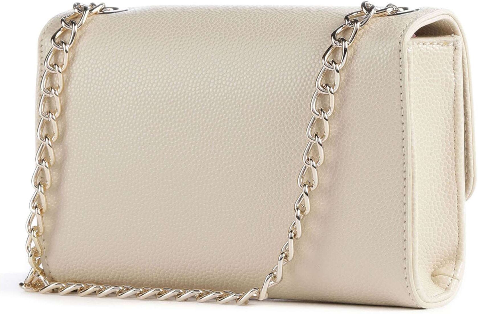 Valentino Bags Divina Umhängetasche aus Leder, beige