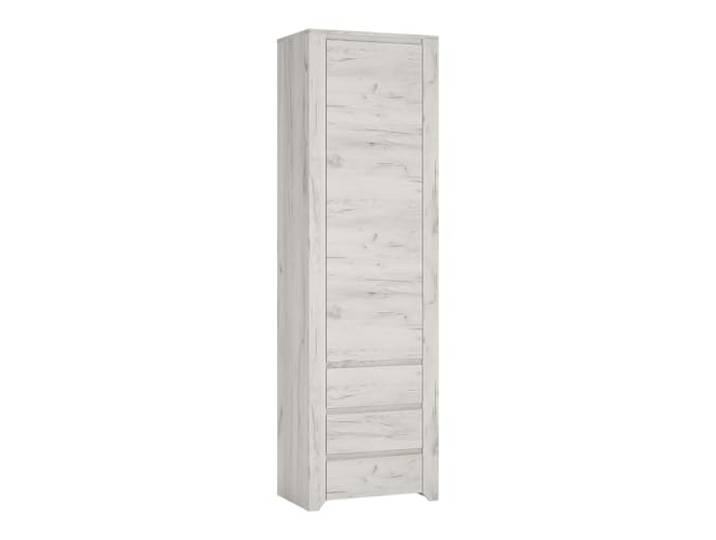 Lomadox Regal Regalschrank in Craft Eiche weiß