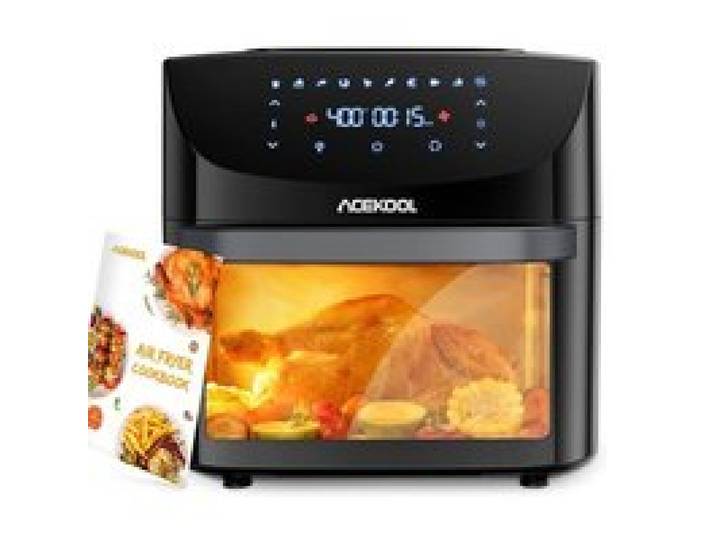 Friteuse à air - PROMIRACAL - Multifonction - 18L - 1800W - 8 programmes