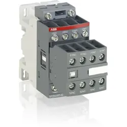 ABB NFZB80ERT-22 Hilfsschütz, 48-130 V 50/60 Hz / DC, 8S, Ringkabelschuhanschluss mit Bahnzulassung