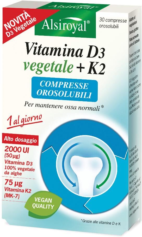 ALSITAN Gmbh VITAMINA D3(2000U.I.)+K2 30CPR