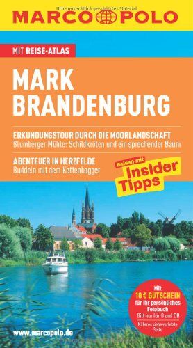 Bernd Wurlitzer - MARCO POLO Reiseführer Mark Brandenburg: Reisen mit Insider-Tipps. Mit Reiseatlas - Preis vom 30.09.2026 09:01:18 h