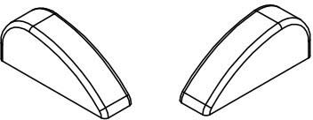 HSK Solida water bar end cap E100211-17