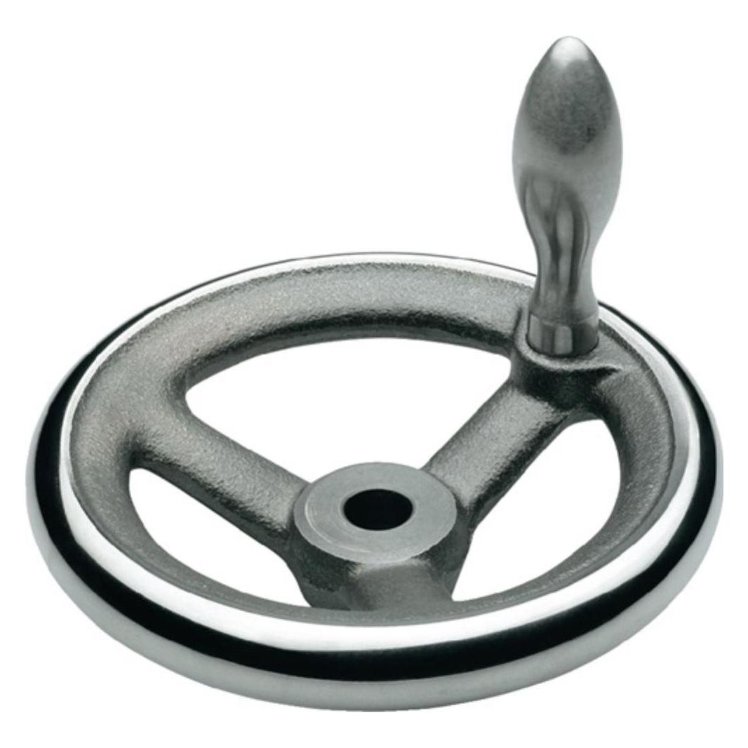 Ganter Handrad GN 950 b 15 mm d1 100 mm d2 10 mm (950-GG-100-B10-D)