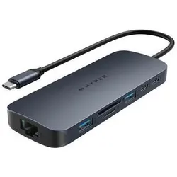 Targus HyperDrive Next - Dockingstation - USB-C (USB-C), Dockingstation + USB Hub, Blau
