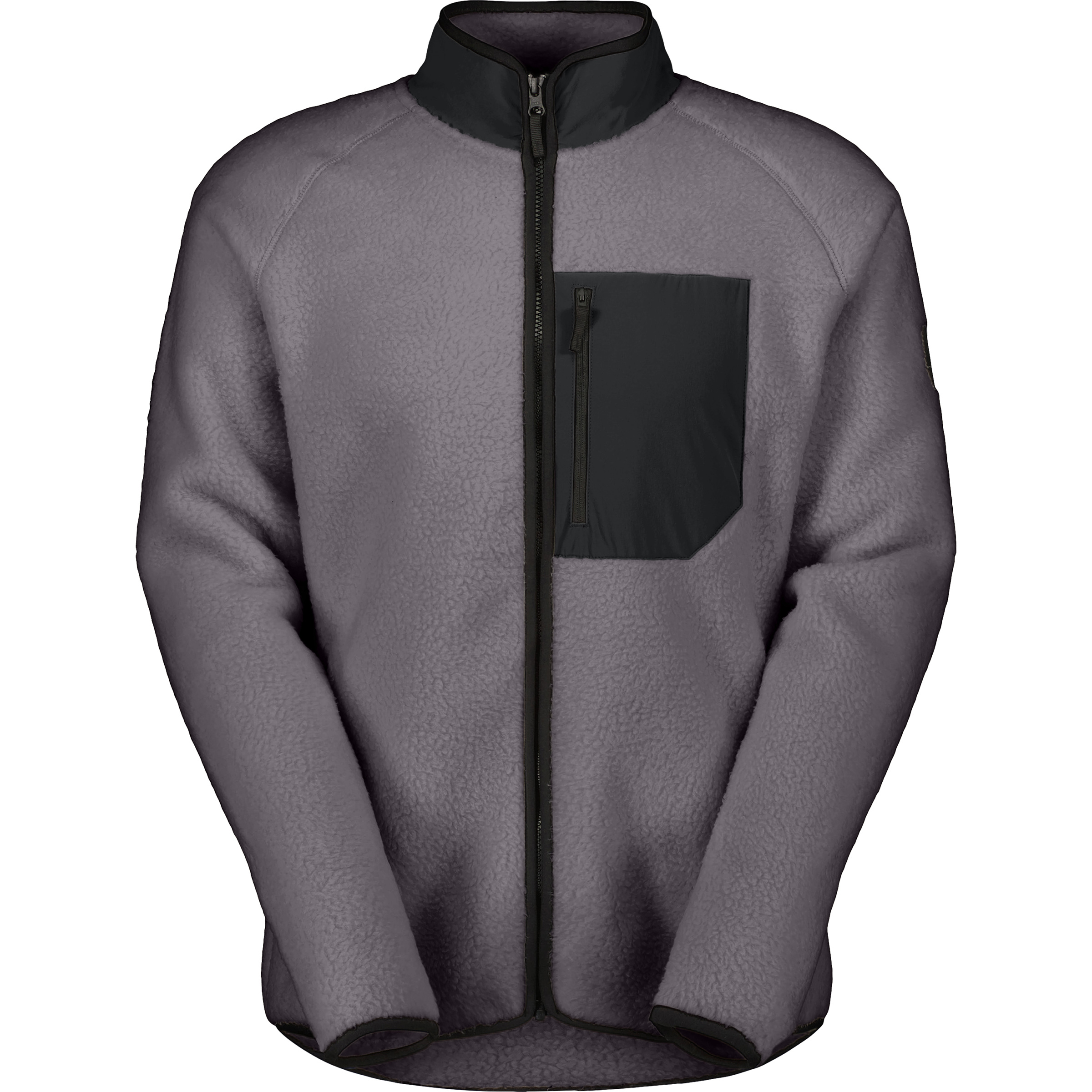 Scott Defined Heritage Pile Herren Fleecejacke grau Größe S Trekking Elastisch
