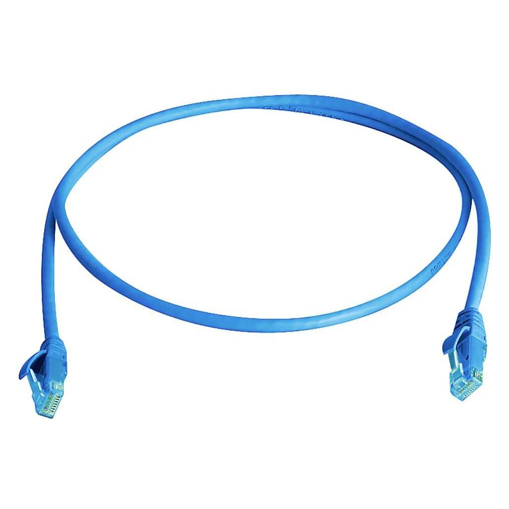 Telegärtner L00000A0293 RJ45 Netzwerkkabel, Patchkabel CAT 6 U/UTP 1.00 m Himmel (U/UTP, CAT6, 1 m) (L00000A0293)