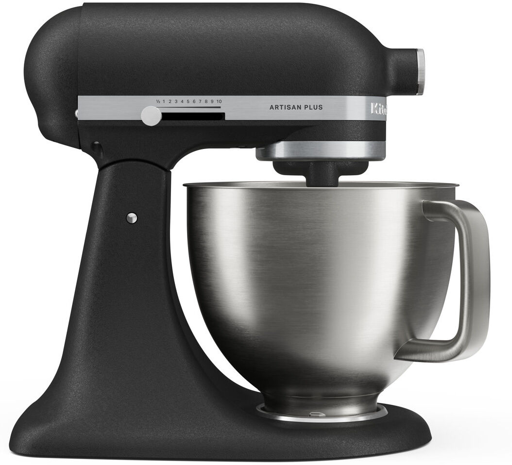 KitchenAid Artisan Plus 4.7L Tilt-Head Stand Mixer Cast Iron Black