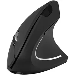 Subblim Raton Optico Dual Glide Vertical Ergo Dual Bateria Negro (Kabellos), Maus, Schwarz