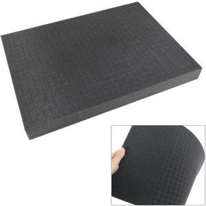 HMF Rasterschaumstoff 1458-100, mit Rahmen, vorgestanzter & perforierter Würfelschaum, 345 x 100 x 275 mm
