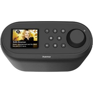 Hama Radio DIR400 DAB+, Bluetooth, WLAN, Internet, schwarz