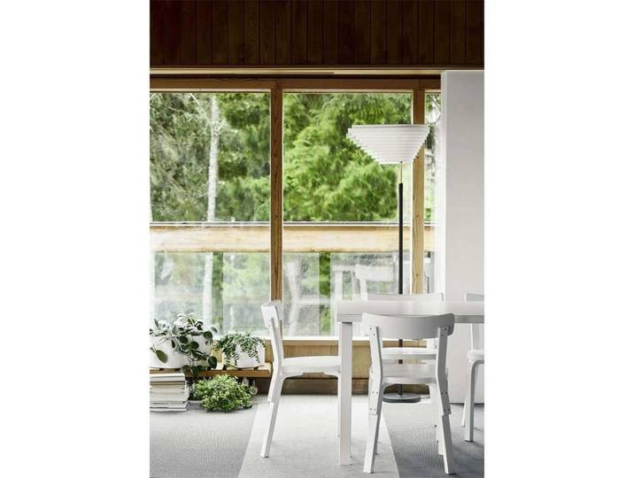 A805 Angel Wing Lampadaire Polished Brass - Artek - Salon / séjour - Métal