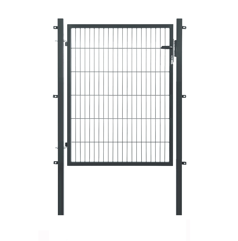 JUNGELMAR Zaun-Einzeltor comfort plus 1-flg. 1200x1200mm anthrazit 16965288