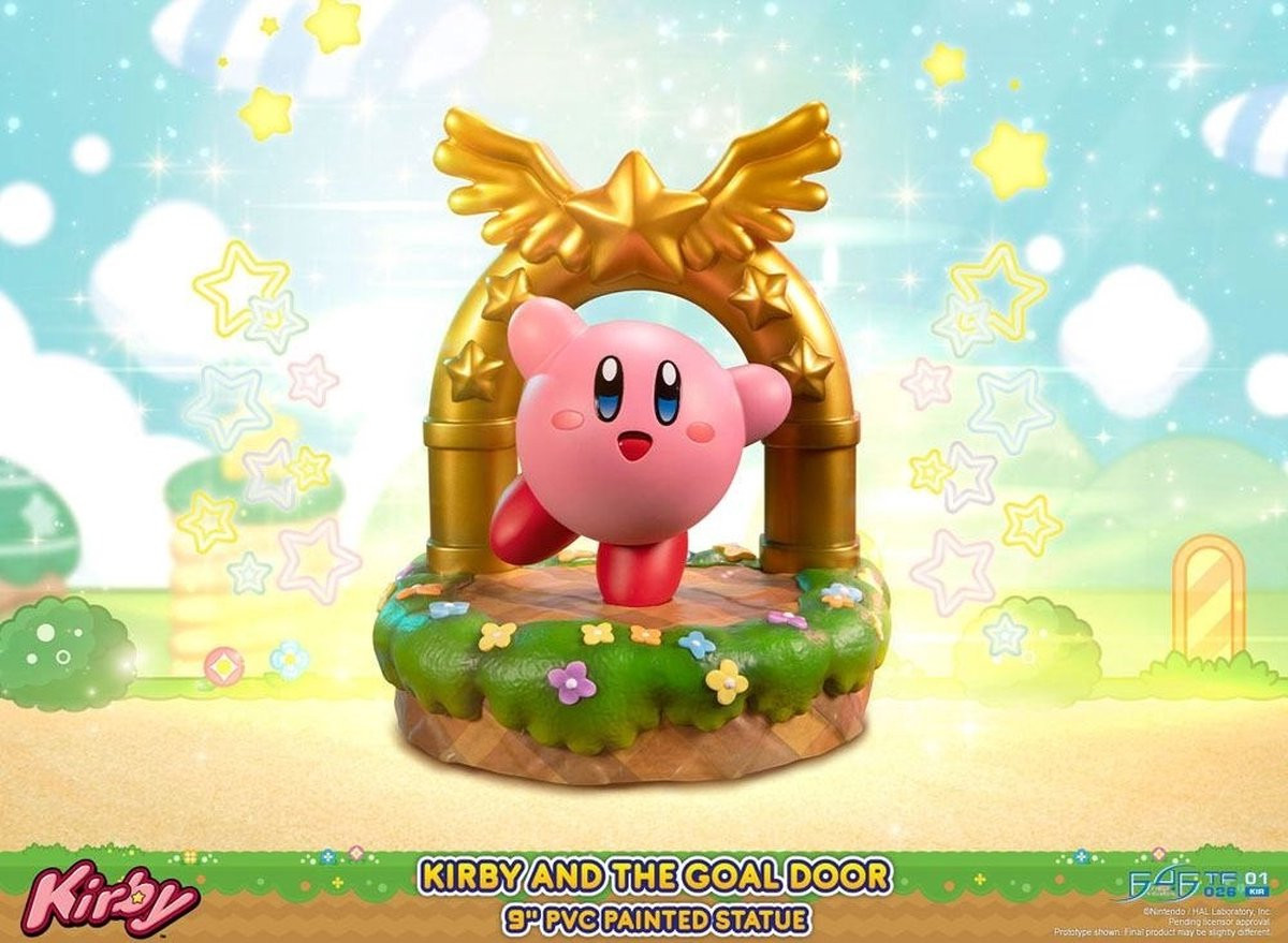 Kirby and the Goal Door PVC Statue F4F voor volwassenen