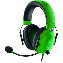 Razer Blackshark V2 X (Kabelgebunden), Gaming Headset, Schwarz, Grün