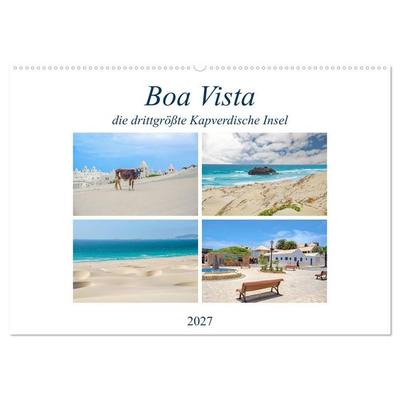 Boa Vista - die drittgrößte Kapverdische Insel (Wandkalender 2027 DIN A2 quer), CALVENDO Monatskalender