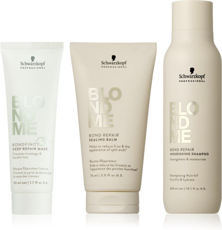 Schwarzkopf Professional Blondme Repair Nourishing Set ensemble pour cheveux blonds