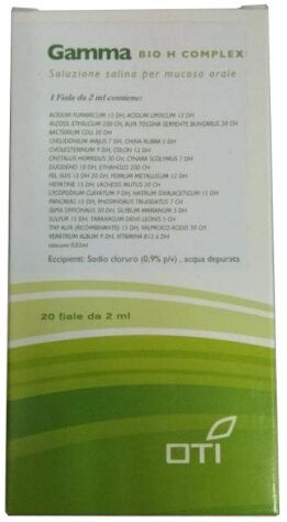 Oti Gamma Bio H Complex 20f Fis