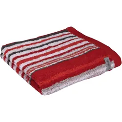 Handtuch SINFONIE (BL 50x100 cm) - rot - BL 50x100 cm