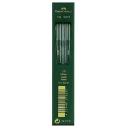 Faber-Castell, Bleistiftminen, TK-Minen (10 Stk., 2 mm, B)