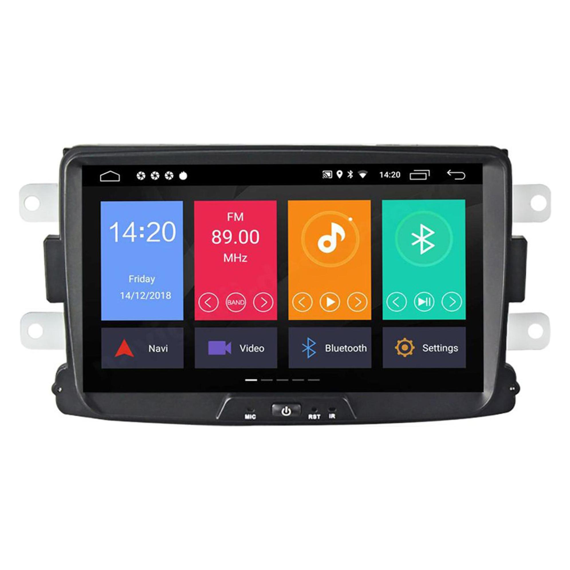 PNI Auto-Multimedia-Player DAC100 mit Android 10, 2 GB DDR3/ROM 32 GB, Navigationssystem für Dacia L (43698706)
