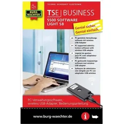 Burg Wächter, Zubehör Gebäudesicherheit, Software TSE 5500 Software Light SB Benutzer 15 St.Türschlösser 8 St.