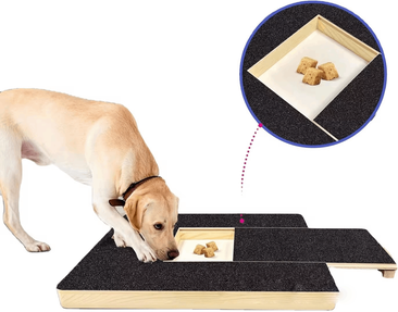 Happy Pet Pantry Stress Free Dog Nail Scratch Board With Treat Drawer & Filing Pad Stress Free Dog Nail Scratch Board With Treat Drawer & Filing Pad