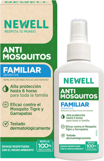 Newell Repelente Mosquitos Familiar Sensitive 100ml