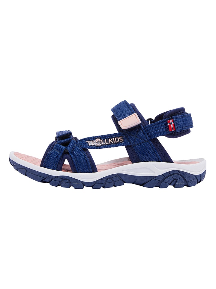 Trollkids Sandalen "Oslofjord" in Dunkelblau - 27