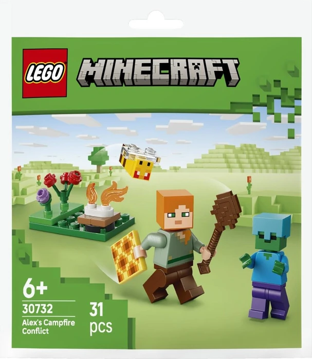 LEGO Minecraft 30732 Alex? Begegnung am Lagerfeuer (Polybag)