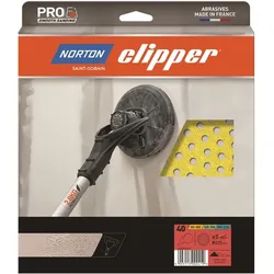 Norton Clipper Giraffenschleifscheiben 225mm G131 Multi-Air Lochung 25er VE P40